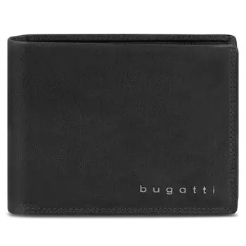 Кошелек bugatti Wallet Valencia, черный