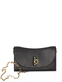 Кошелек Burberry Rocking Horse на цепочке, черный