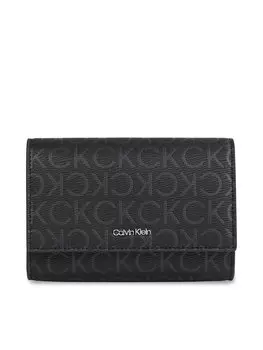 Кошелек Calvin Klein Ck Must Bifold/Cardhldr_Epi Mono K60K611775, черный