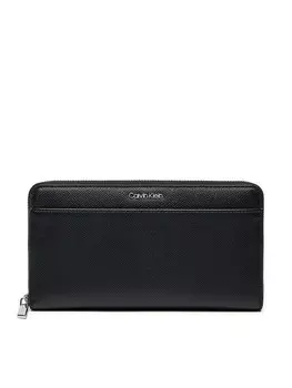 Кошелек Calvin Klein Ck Must Xl Zip Around_Caviar K60K613070, черный