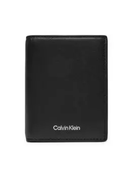 Кошелек Calvin Klein Ck Sleek Bifold 7cc W/Coin K50K512694, черный