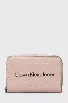 Кошелек Calvin Klein Jeans, розовый