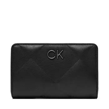 Кошелек Calvin Klein Re-LockQuilt Bifold, черный