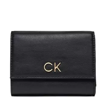 Кошелек Calvin Klein Re-LockTrifold Md, черный