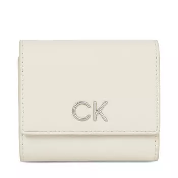 Кошелек Calvin Klein Re-LockTrifold Xs, экрю