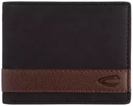 Кошелек Camel Active "Тайбэй", в простом дизайне, черный
