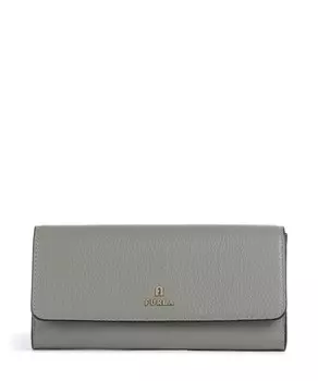 Кошелек Camelia Continental из зерненой кожи Furla, зеленый