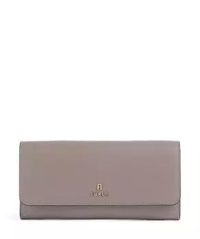 Кошелек Camelia Continental из зернистой кожи Furla, коричневый