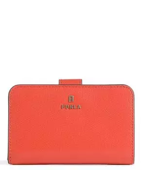 Кошелек Camelia M из зерненой кожи Furla, оранжевый