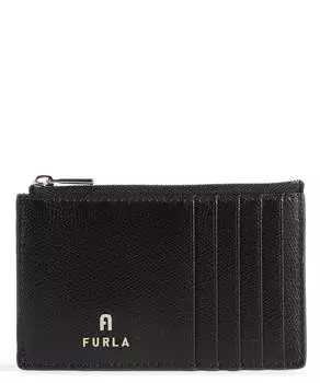 Кошелек Camelia M из зерненой кожи Furla, черный