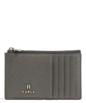 Кошелек Camelia m из зерненой кожи Furla, зеленый