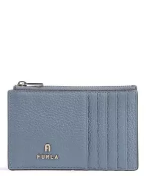 Кошелек Camelia m из зерненой кожи Furla, серый