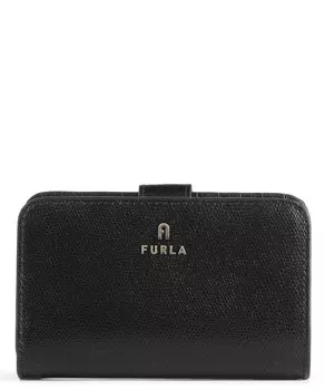 Кошелек Camelia M из зерненой кожи Furla, черный