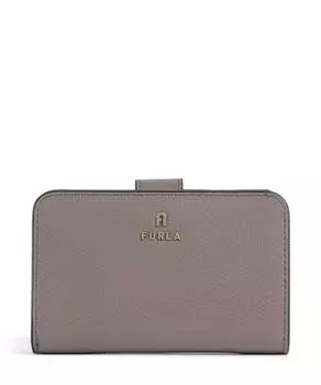 Кошелек Camelia m из зернистой кожи Furla, коричневый