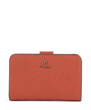 Кошелек Camelia m из зернистой кожи Furla, оранжевый