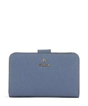 Кошелек Camelia m из зернистой кожи Furla, синий