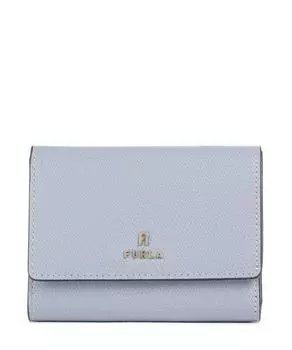 Кошелек Camelia m из зернистой кожи Furla, голубой