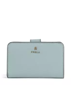 Кошелек Camelia m из зернистой кожи Furla, синий