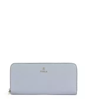 Кошелек Camelia XL из зернистой кожи Furla, голубой