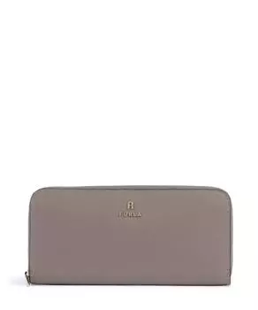 Кошелек Camelia XL из зернистой кожи Furla, коричневый