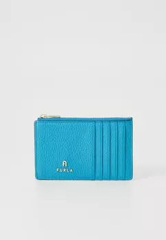Кошелек CAMELIA ZIPPED CARD CASE Furla, бирюзовый