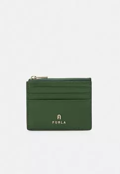 Кошелек CAMELIA ZIPPED CARD CASE Furla, цвет ivy