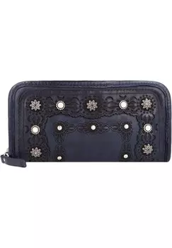 Кошелек Campomaggi, цвет blu indaco