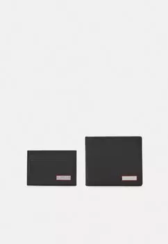 Кошелек CARD CASE SET HUGO, цвет black