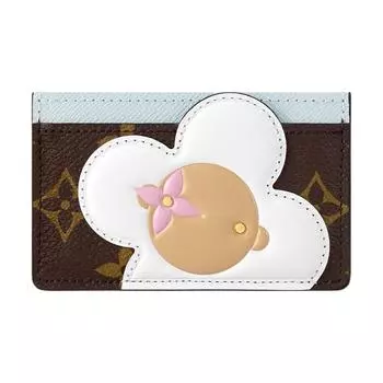 Кошелек Card Holder Monogram/Azur Frost LOUIS VUITTON
