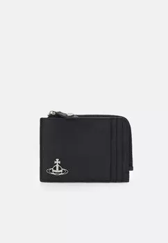 Кошелек Card Holder With Zip Unisex Vivienne Westwood, черный