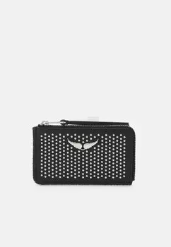 Кошелек Card Plumetis Zadig & Voltaire, цвет noir