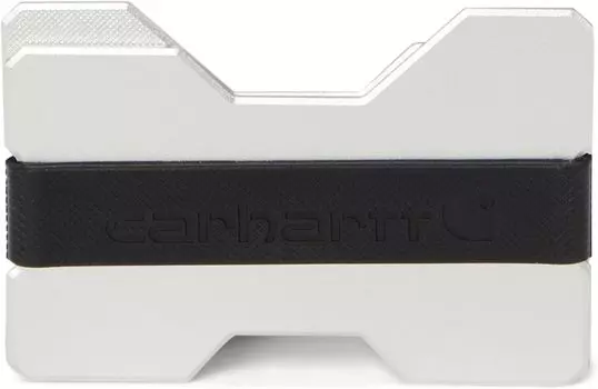 Кошелек Carhartt Aluminum Front Pocket Wallet, цвет Nickel