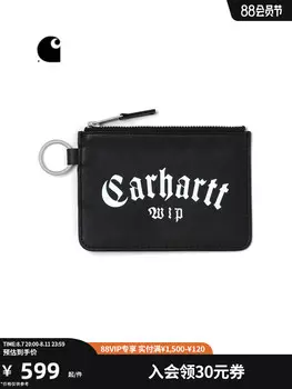 Кошелек Carhartt WIP с принтом в стиле ретро, черный