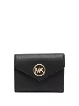 Кошелек Carmen с логотипом Michael Michael Kors, черный