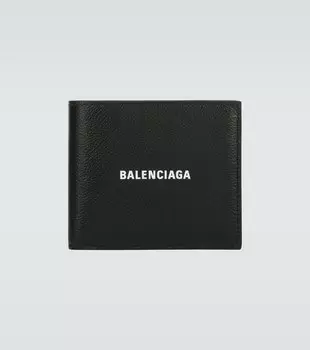 Кошелек Cash Square в сложенном виде Balenciaga, черный