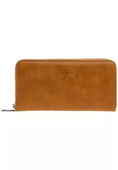 Кошелек Caspar, цвет cognac