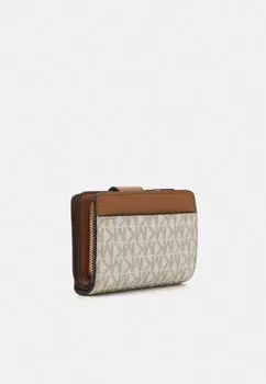 Кошелек CHARM TAB COMPACT MICHAEL Michael Kors, слоновая кость