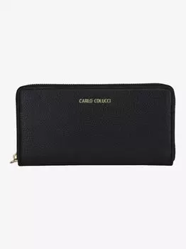 Кошелек чекинато Carlo Colucci, черный
