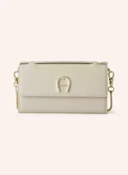 Кошелек через плечо Aigner, бежевый