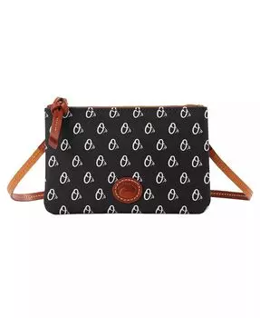 Кошелек через плечо Baltimore Orioles с молнией сверху Dooney & Bourke, белый