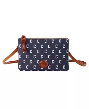 Кошелек через плечо Cleveland Guardians с молнией сверху Dooney & Bourke, белый