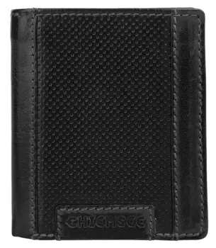 Кошелек Chiemsee "BIRMA", натуральная кожа, черный