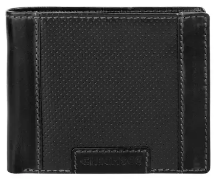 Кошелек Chiemsee "BIRMA", натуральная кожа, черный