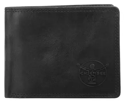 Кошелек Chiemsee, натуральная кожа, черный