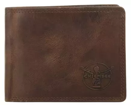 Кошелек Chiemsee, натуральная кожа, коричневый
