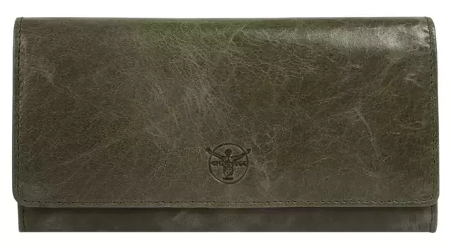 Кошелек Chiemsee, натуральная кожа, оливковый