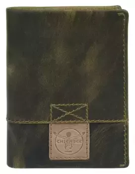 Кошелек Chiemsee, натуральная кожа, зеленый