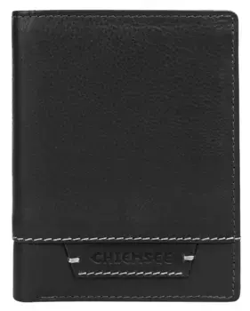Кошелек Chiemsee "PARAGUAY", натуральная кожа, черный