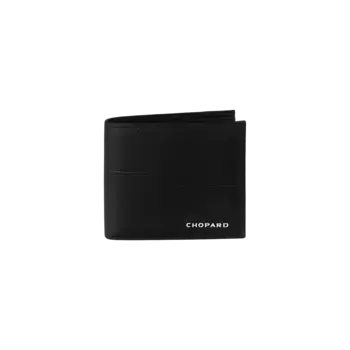 Кошелек Chopard Heritage mini wallet - Черная телячья кожа