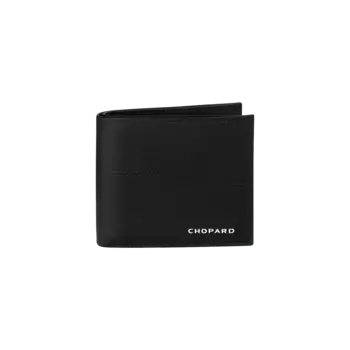 Кошелек Chopard Heritage small wallet - Черная телячья кожа